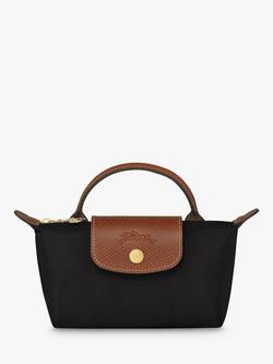 Longchamp Le Pliage Original Pouch, Black