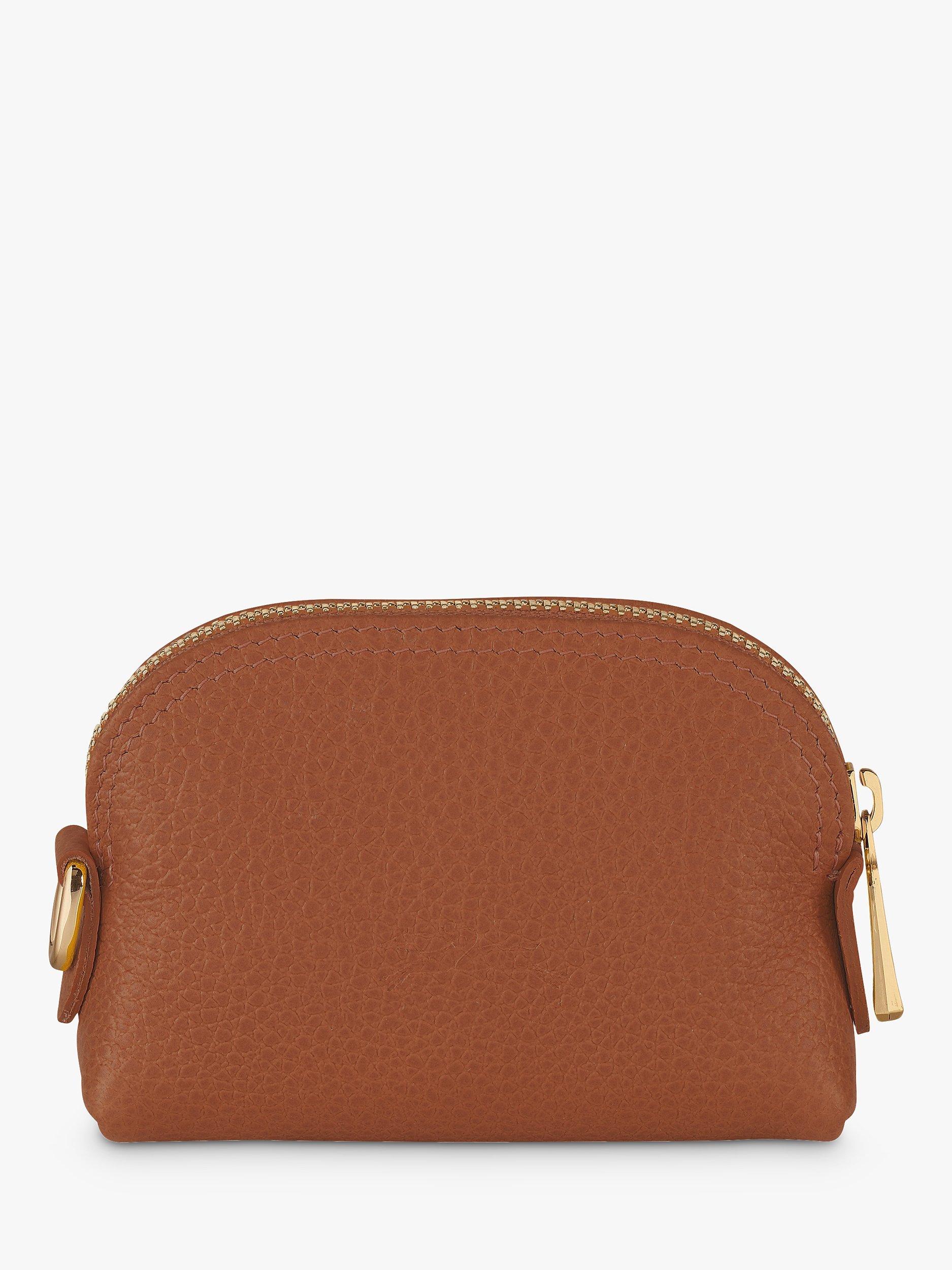 Longchamp Le Foulonne Leather Coin Purse