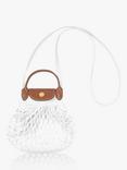 Longchamp Le Pliage Filet Mini Top Handle Mesh Bag