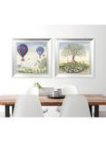 John Lewis Catherine Stephenson 'With Friends All Things Are Possible' Embellished Framed Print & Mount, 62 x 62cm, Blue/Multi