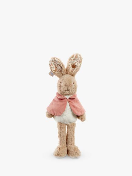 Peter Rabbit Signature Flopsy Rabbit Soft Toy, Pink/Multi