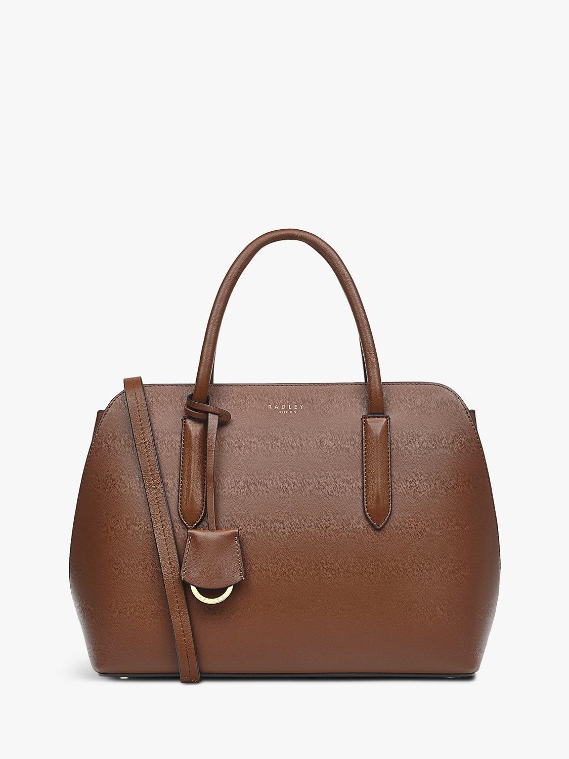 Radley Liverpool Street 2.0 Leather Medium Multiway Bag, Tortoise