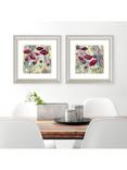 John Lewis Catherine Stephenson 'Raspberry Poppy 2' Framed Print & Mount, 60.5 x 60.5cm, Red/Multi