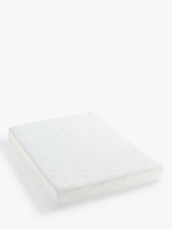 John Lewis Deep Memory Foam Rolled Mattress, Medium/Firm Tension, Single - view 2, White
