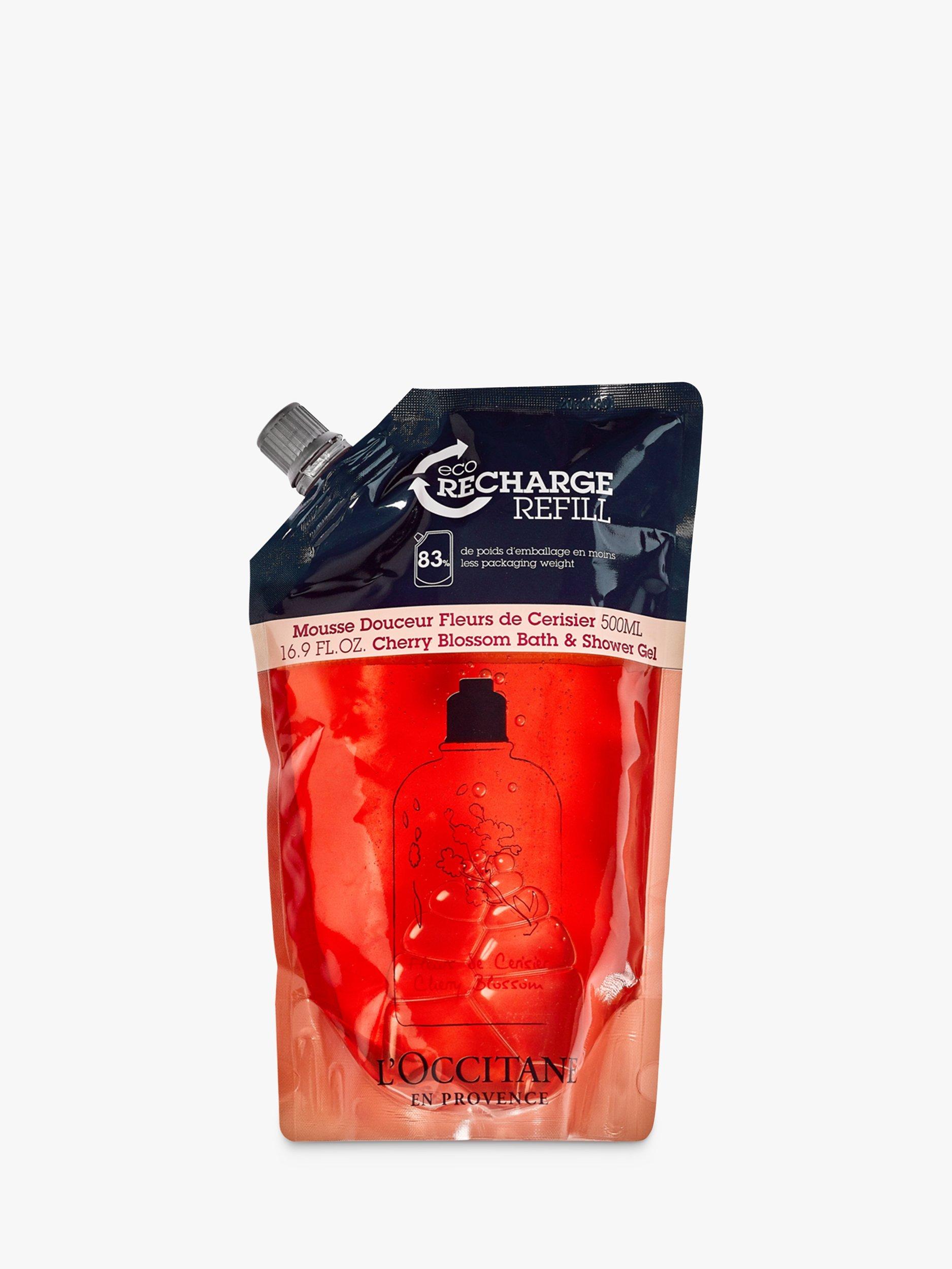 L'OCCITANE Cherry Blossom Bath & Shower Gel Refill, 500ml