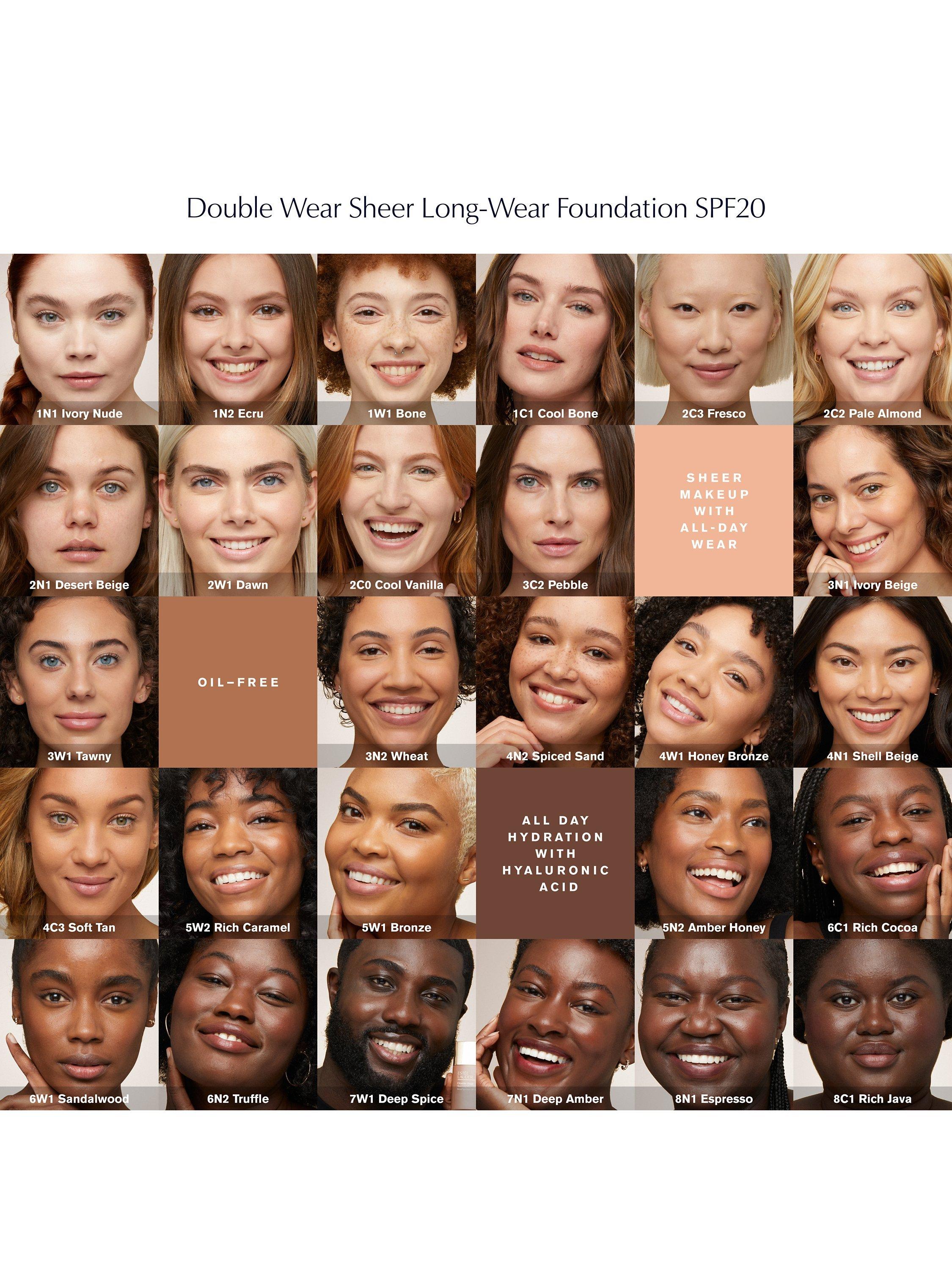 Product image 7 of 9, which shows Estée Lauder Double Wear Sheer Long-Wear Makeup SPF 20, 2N1 Desert Beige