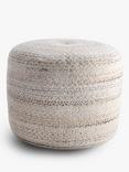 John Lewis Outdoor Braided Pouffe