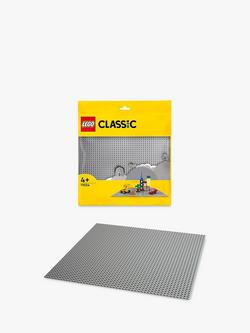 LEGO Classic 11024 Grey Baseplate, 