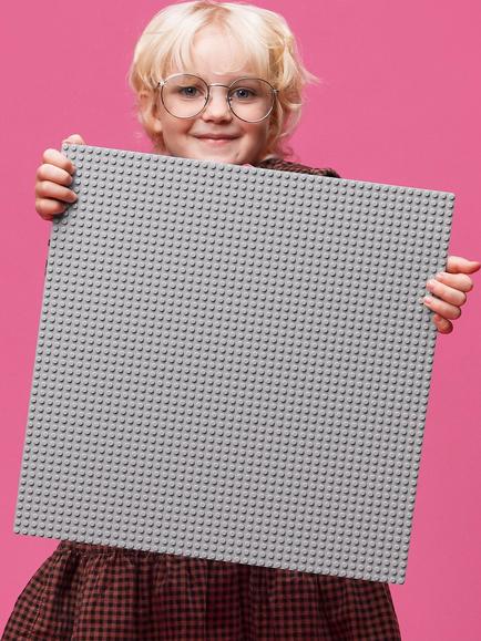 LEGO Classic 11024 Grey Baseplate - view 2, 
