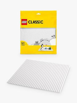 LEGO Classic 11026 White Baseplate, 