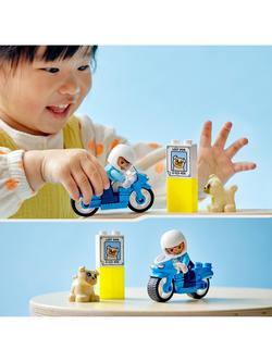 LEGO DUPLO 10967 Police Motorcycle - view 2, 