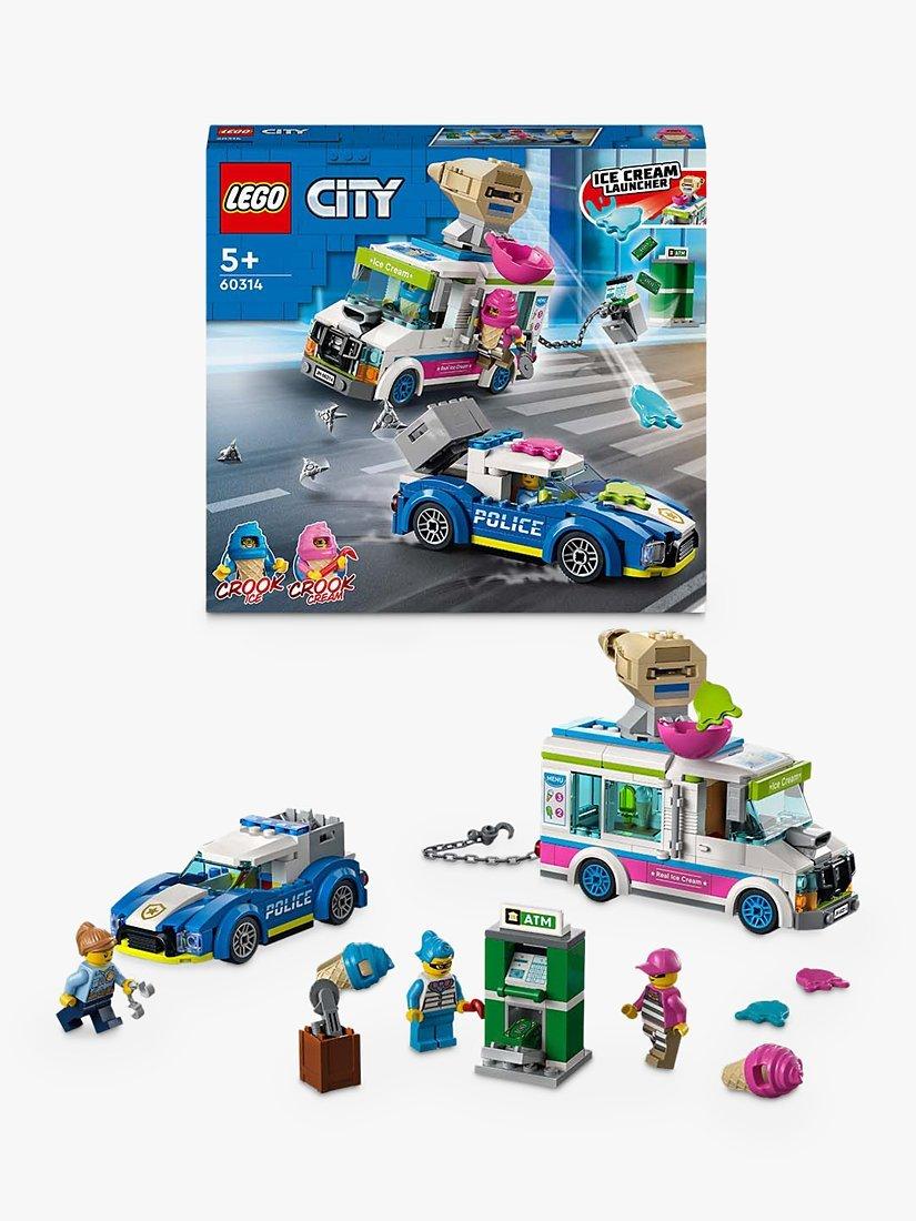 LEGO City 60314 Ice Cream Truck Police Chase