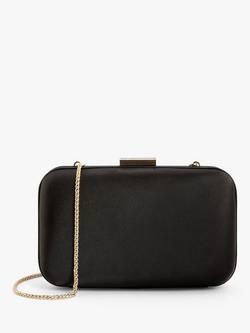 John Lewis Stella Clutch Bag, Black