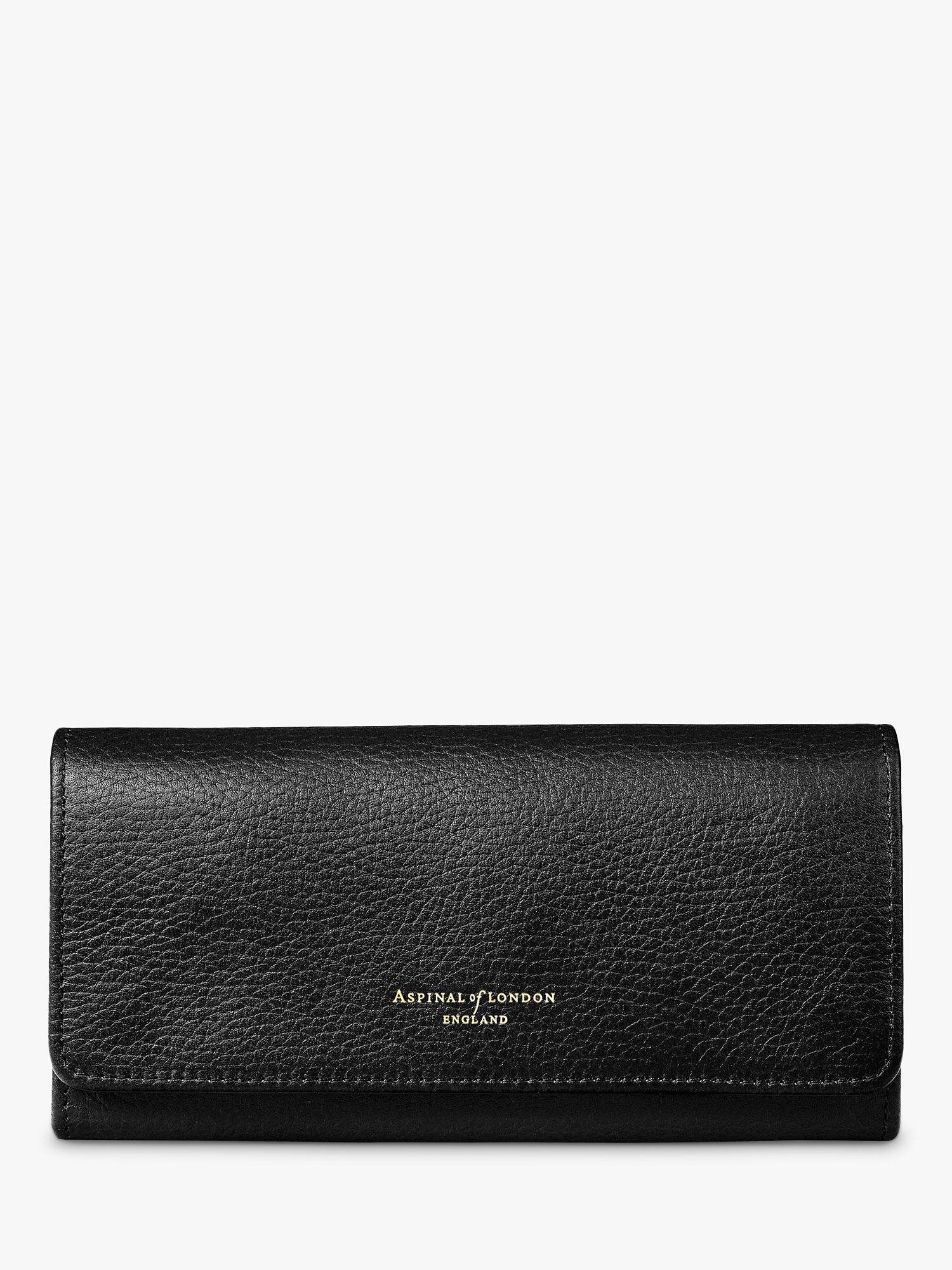 Aspinal of London Pebble Leather London Midi Purse