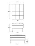 Swyft Model 02 Chaise Piece/Footstool