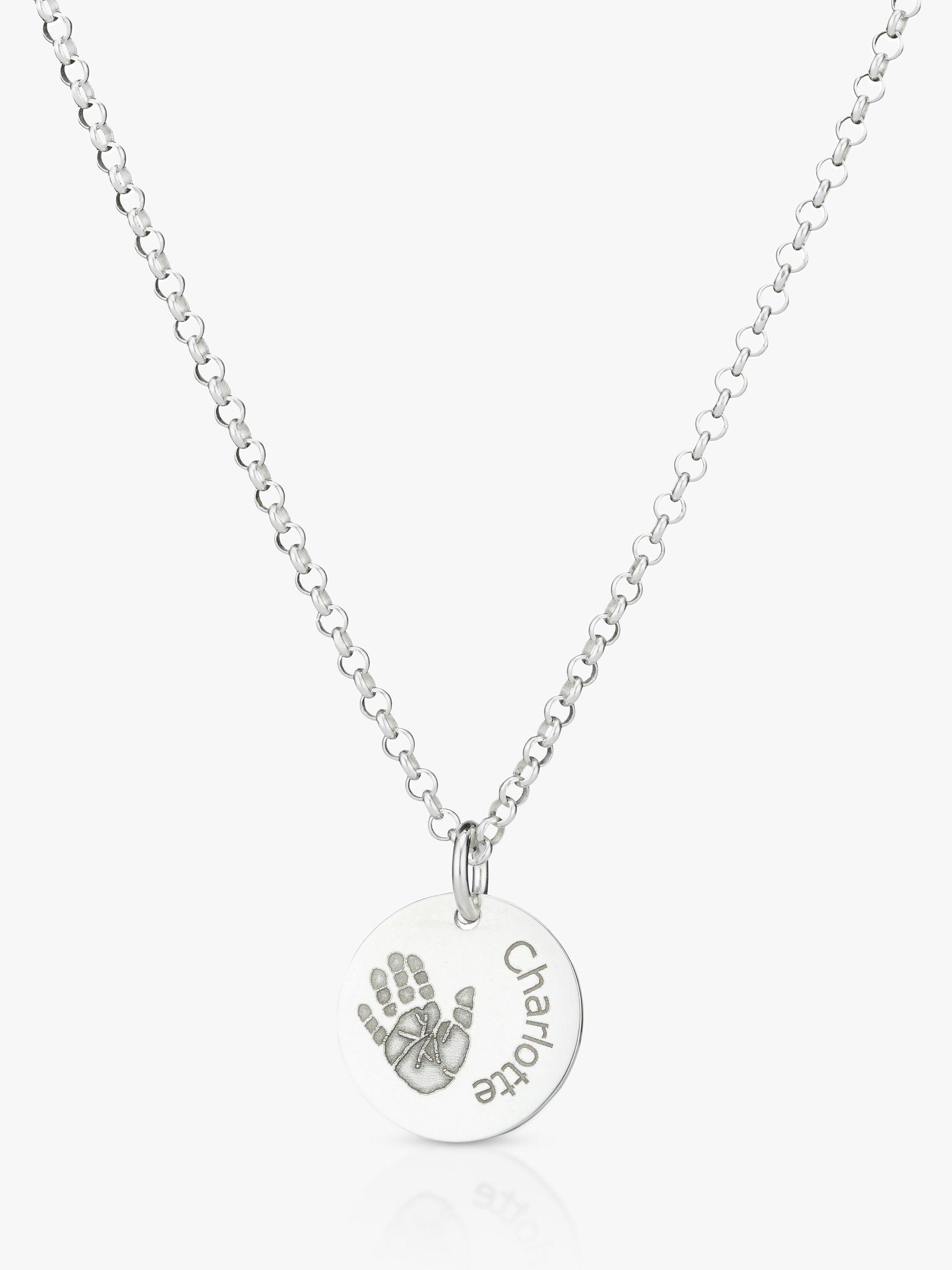 John lewis personalised necklace discount