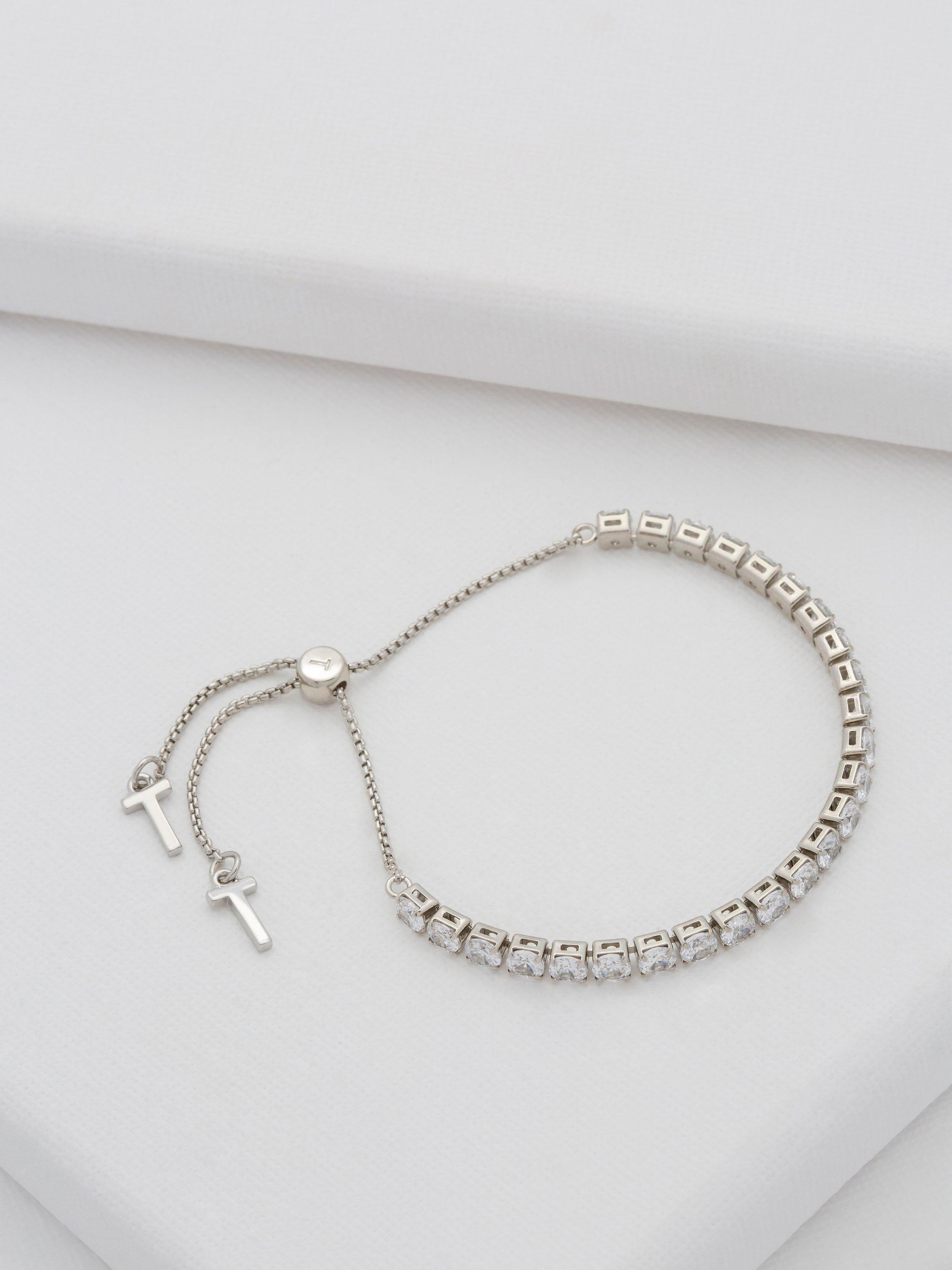 Ted Baker Melrah Crystal Tennis Bracelet, Silver