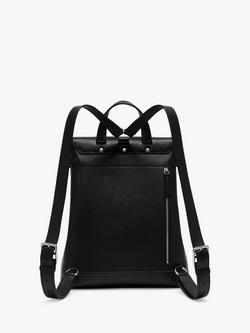 Mulberry Chiltern Small Classic Grain Leather Backpack - view 2, Black