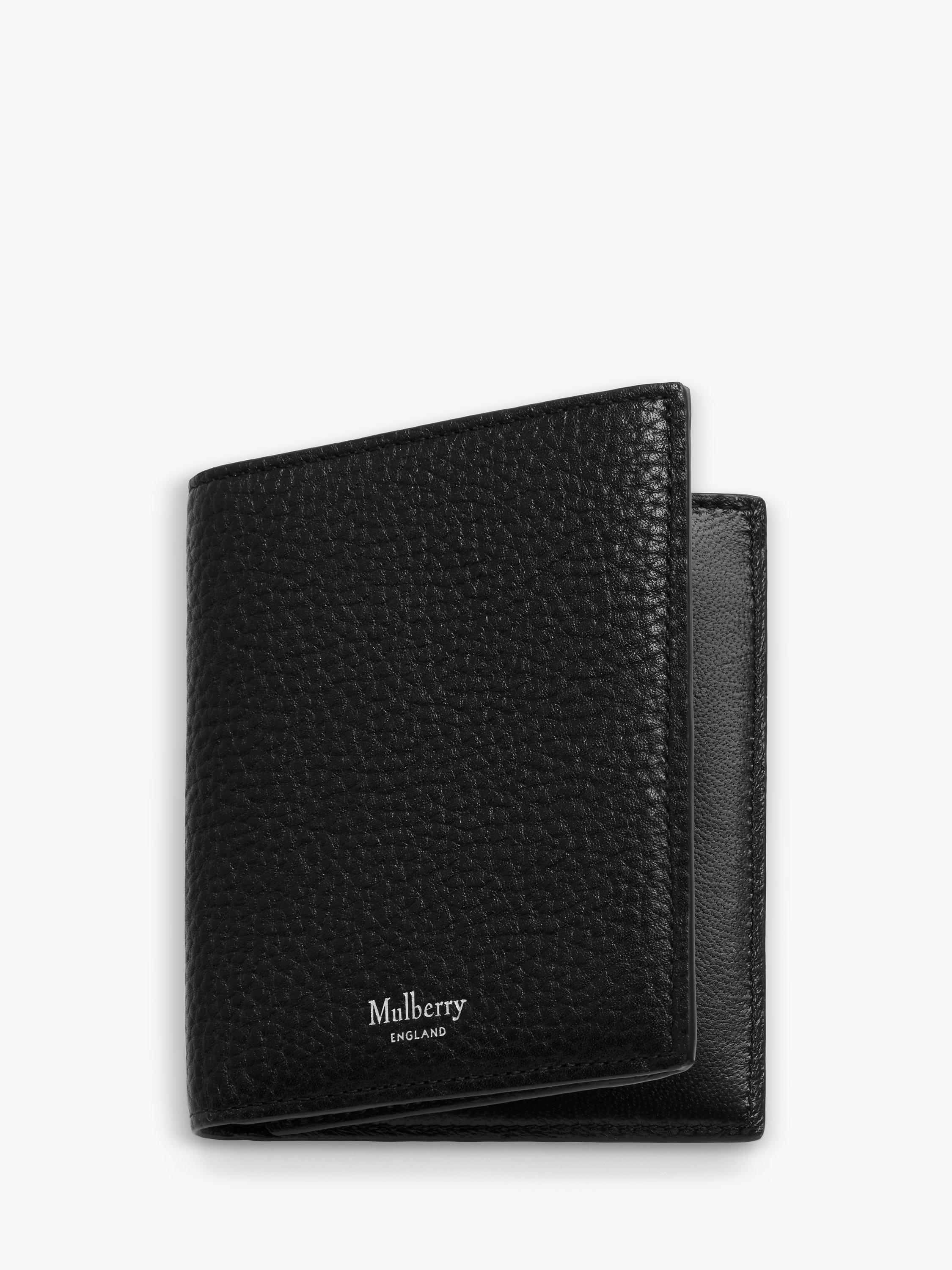 Mulberry Small Classic Grain Leather Trifold Wallet