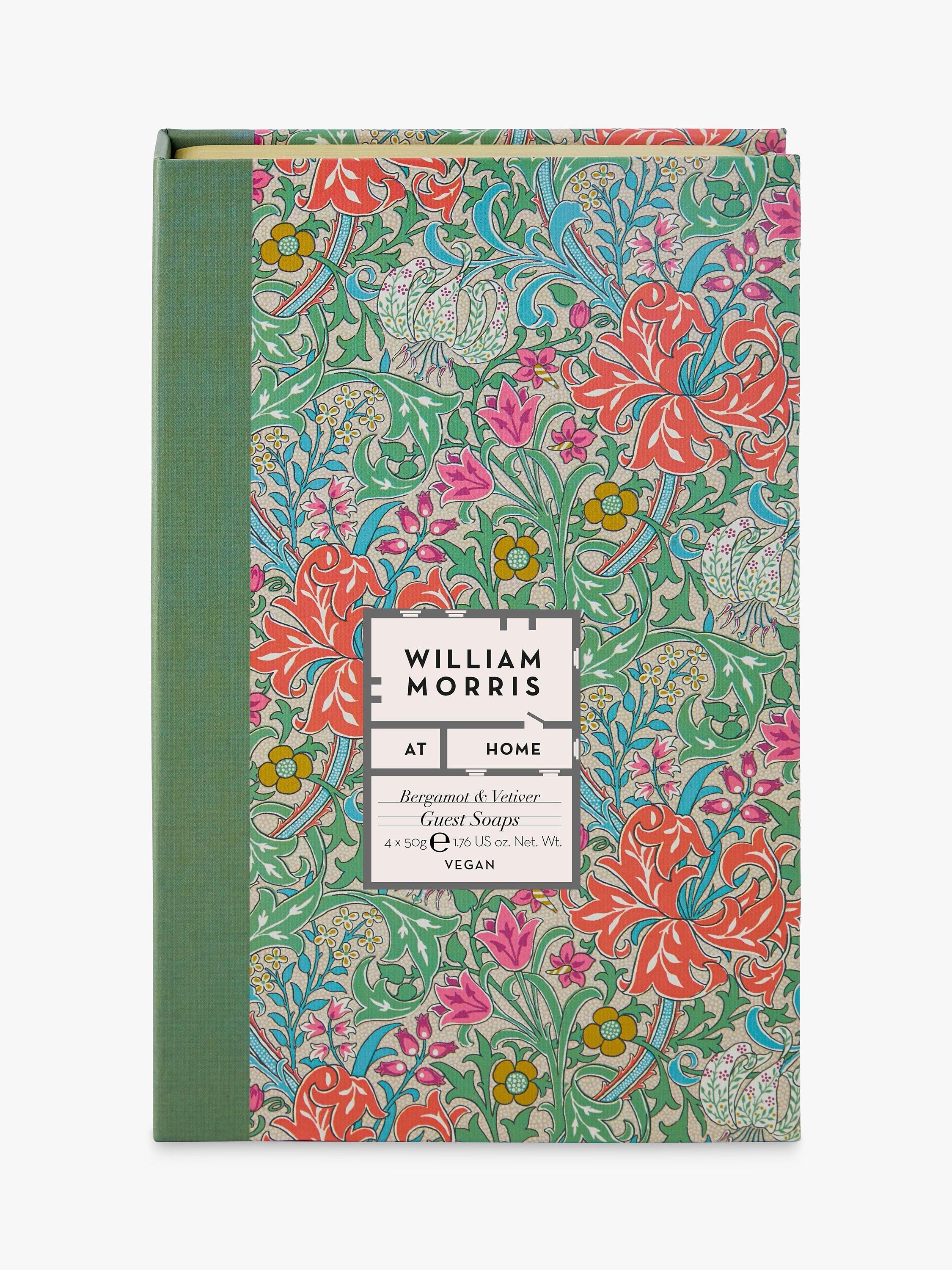 William Morris At Home Golden Lily Soaps, Pack of 4