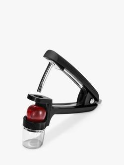 OXO Good Grips Cherry & Olive Pitter - view 2, Black