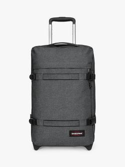 Eastpak Transit'R 2-Wheel 51cm Cabin Case, Black Denim