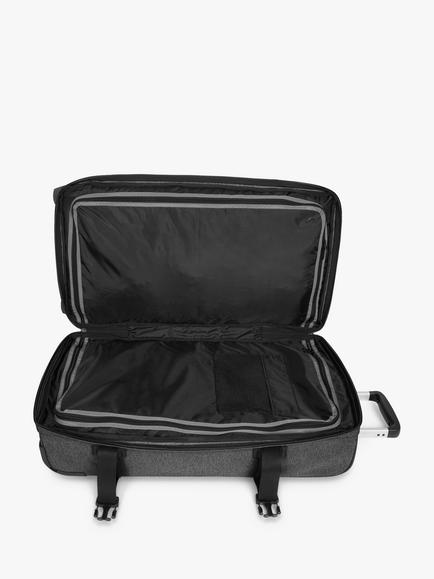 Eastpak Transit'R 2-Wheel 67cm Medium Suitcase - view 2, Black Denim