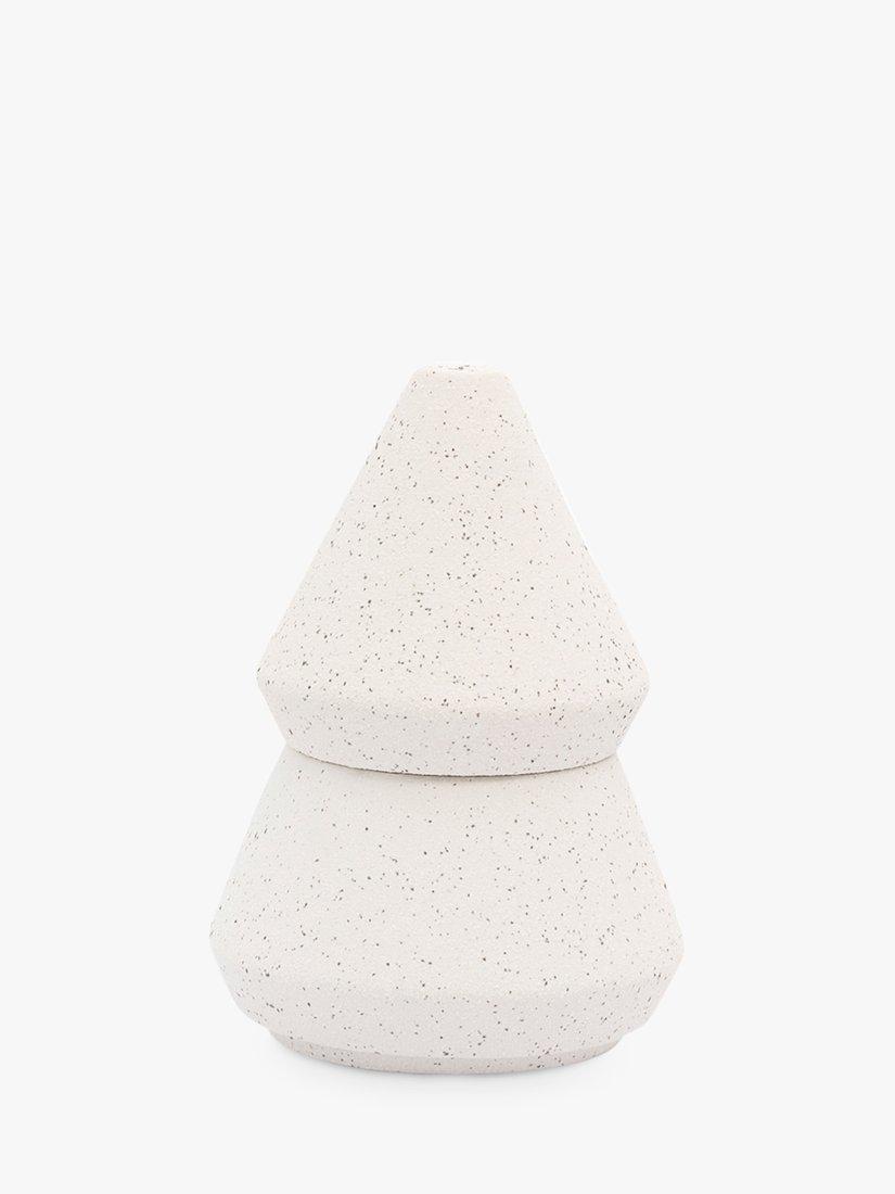 Paddywax Cypress & Fir Christmas Tree Scented Candle, 155g, White