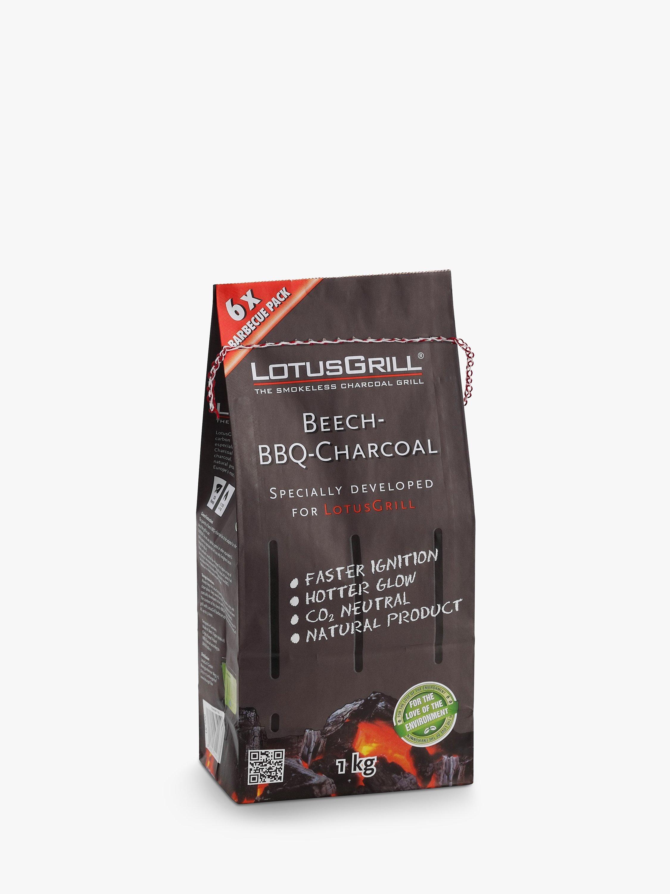 LotusGrill Beech Charcoal Bag, 1kg