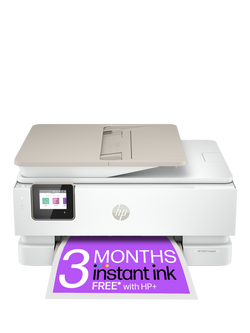 HP ENVY Inspire 7920e All-in-One Printer, HP+ Enabled & HP Instant Ink Compatible, White, White