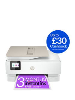 HP ENVY Inspire 7920e All-in-One Printer, HP+ Enabled & HP Instant Ink Compatible, White - view 2, White