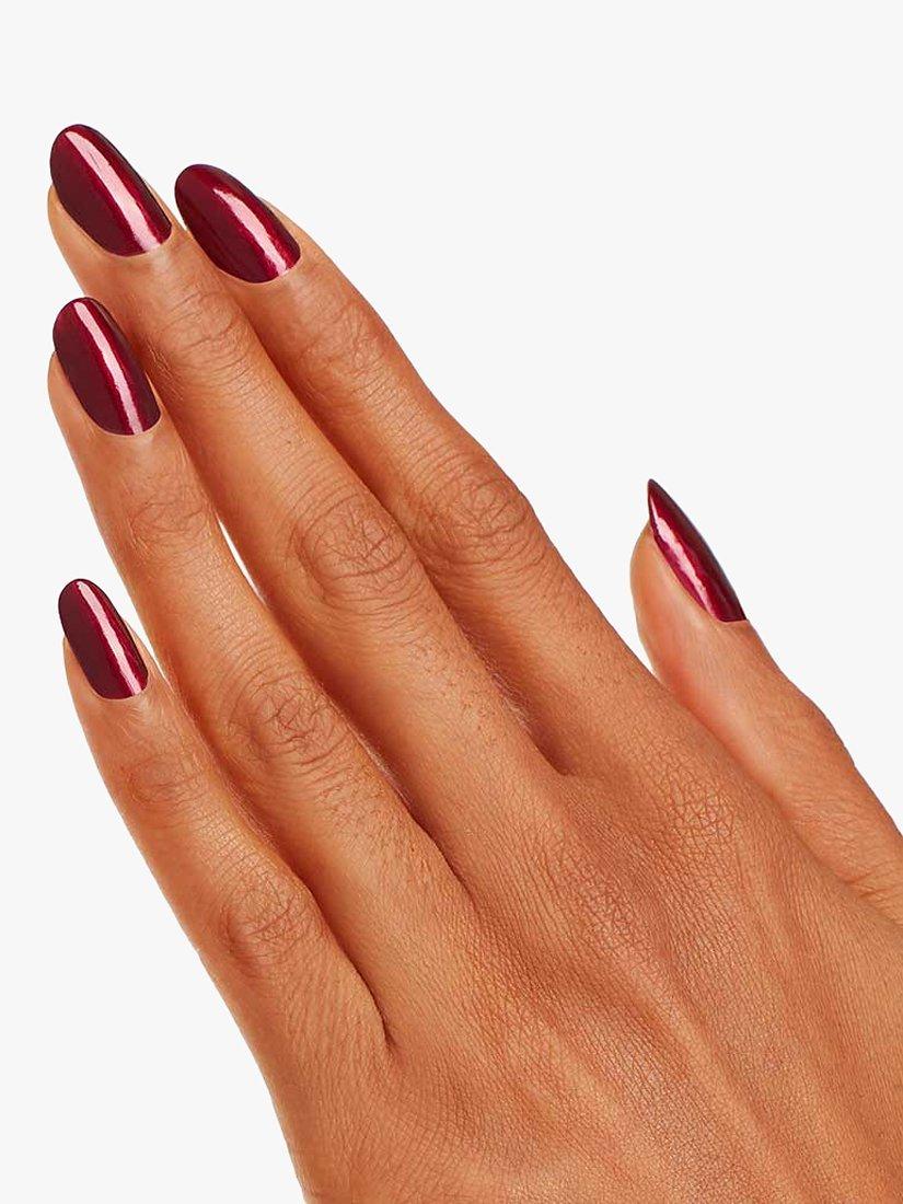 Product image 3 of 4, which shows OPI Infinite Shine Nail Lacquer, Bogota Blackberry