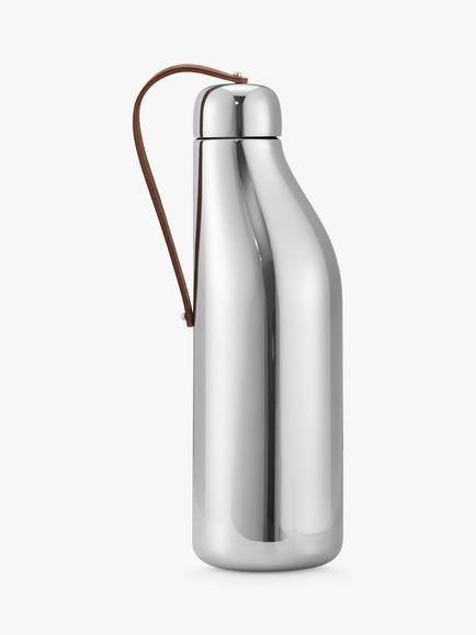 Georg Jensen Sky Drinking Bottle, 500ml, Silver