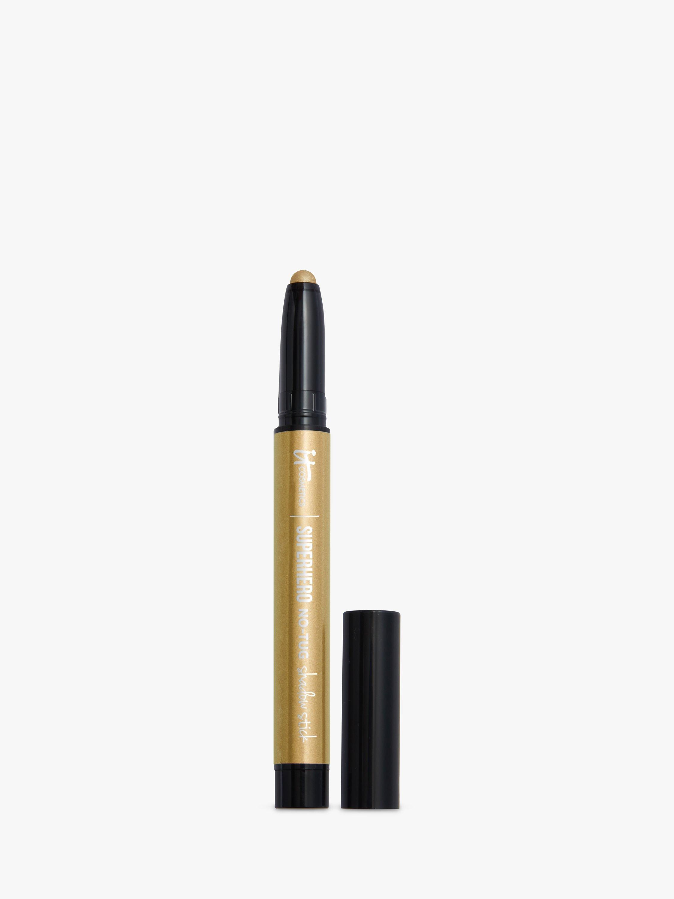 Product image 1 of 3, which shows IT Cosmetics Superhero No-Tug Eyeshadow Stick, Pearl, Gallant Gold