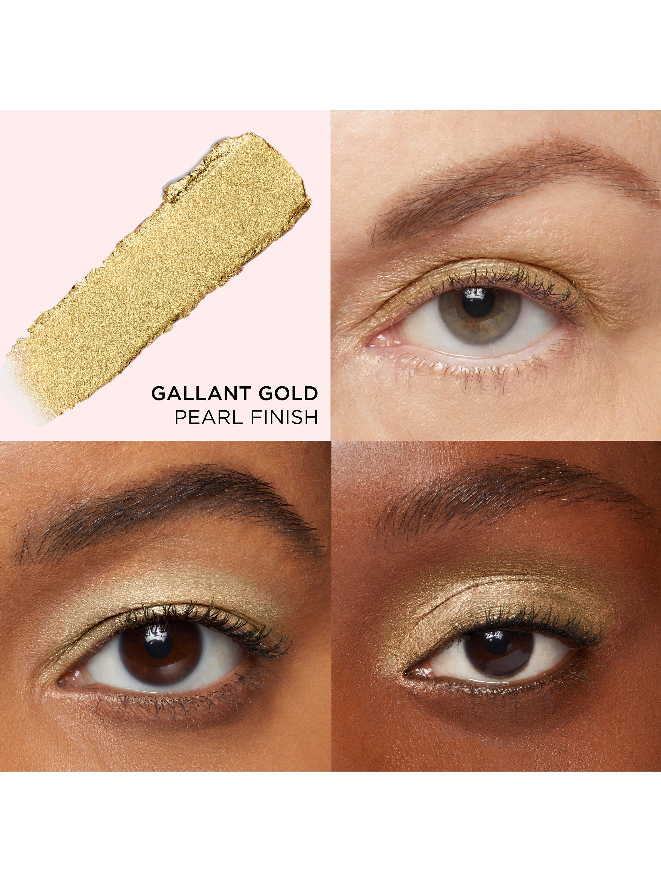 Product image 2 of 3, which shows IT Cosmetics Superhero No-Tug Eyeshadow Stick, Pearl, Gallant Gold
