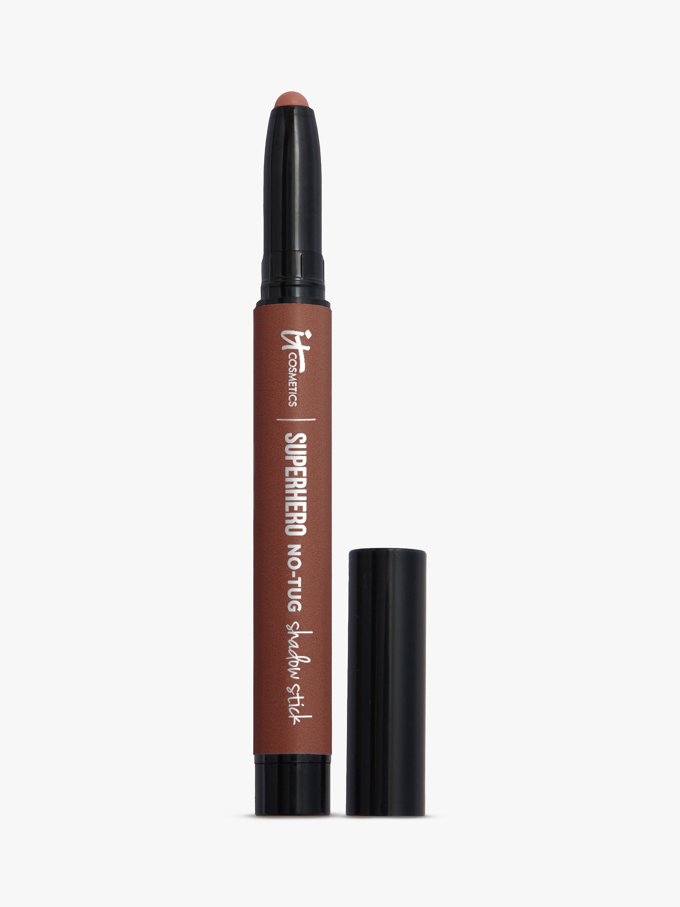 Product image 1 of 3, which shows IT Cosmetics Superhero No-Tug Eyeshadow Stick, Matte, Tenacious Tawny