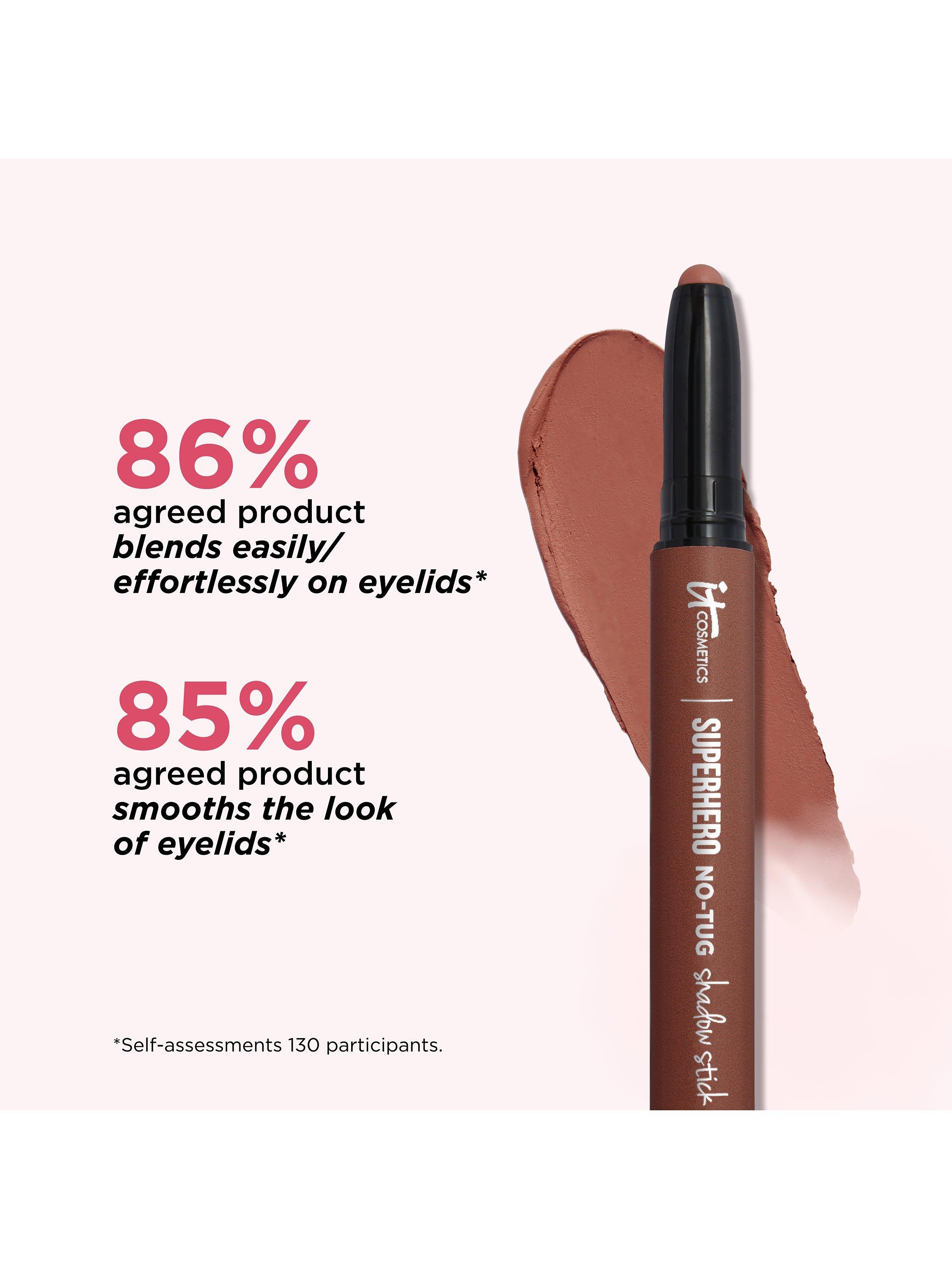 Product image 3 of 3, which shows IT Cosmetics Superhero No-Tug Eyeshadow Stick, Matte, Tenacious Tawny