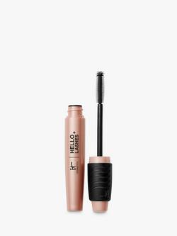 IT Cosmetics Hello Lashes+ Lash-Loving Volumising Mascara, Black, Black