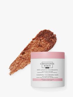 Christophe Robin Cleansing Volumising Paste with Pure Rassoul Clay and Rose Extracts, 250ml, 