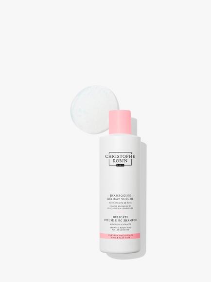 Christophe Robin Delicate Volumising Shampoo with Rose Extracts, 250ml, 