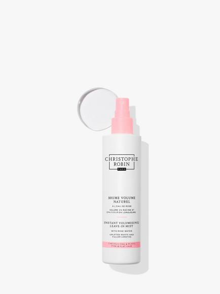 Christophe Robin Instant Volumising Leave-In Mist with Rose Water, 150ml, 