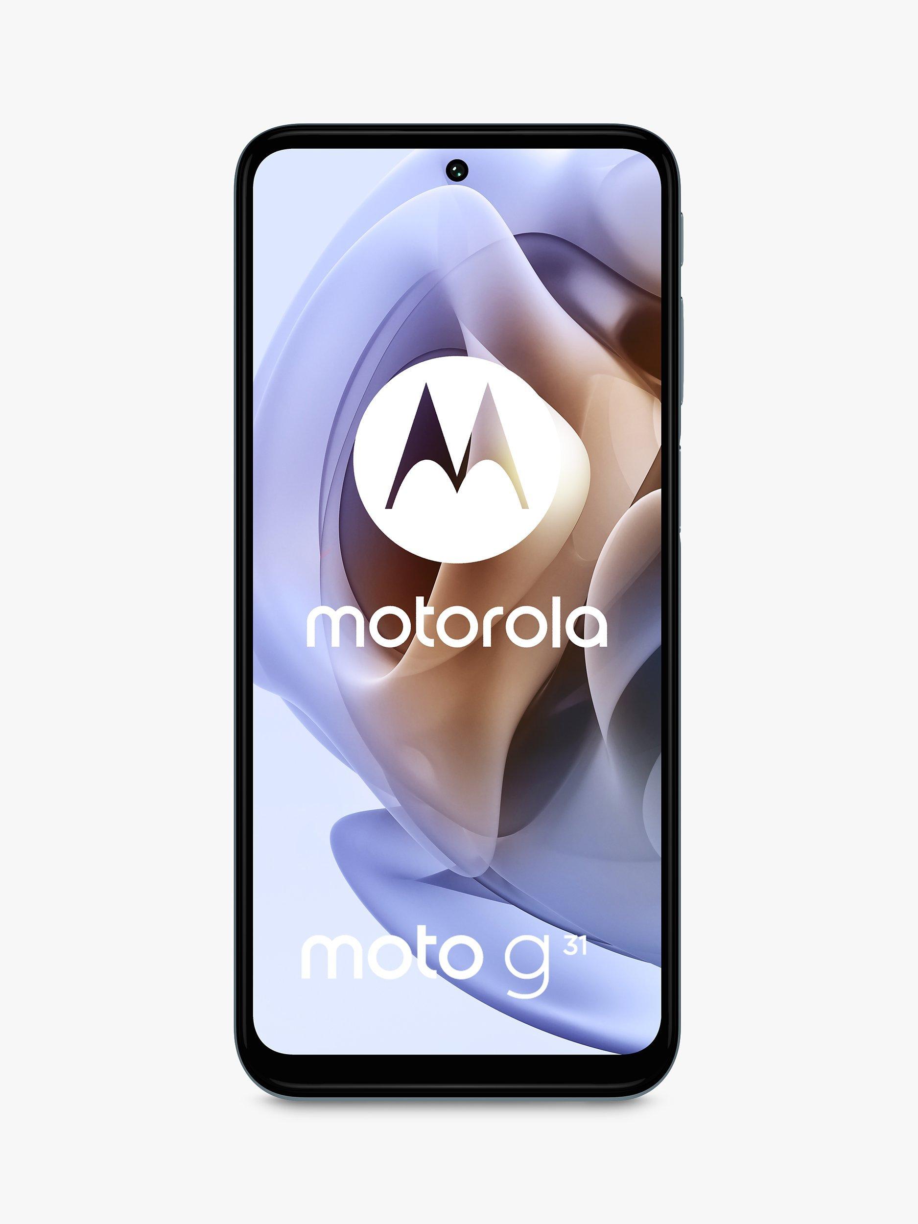 Motorola Moto g31 Smartphone, Android, 4GB RAM, 6.4", 4G, SIM Free, 64GB,  Sterling Blue