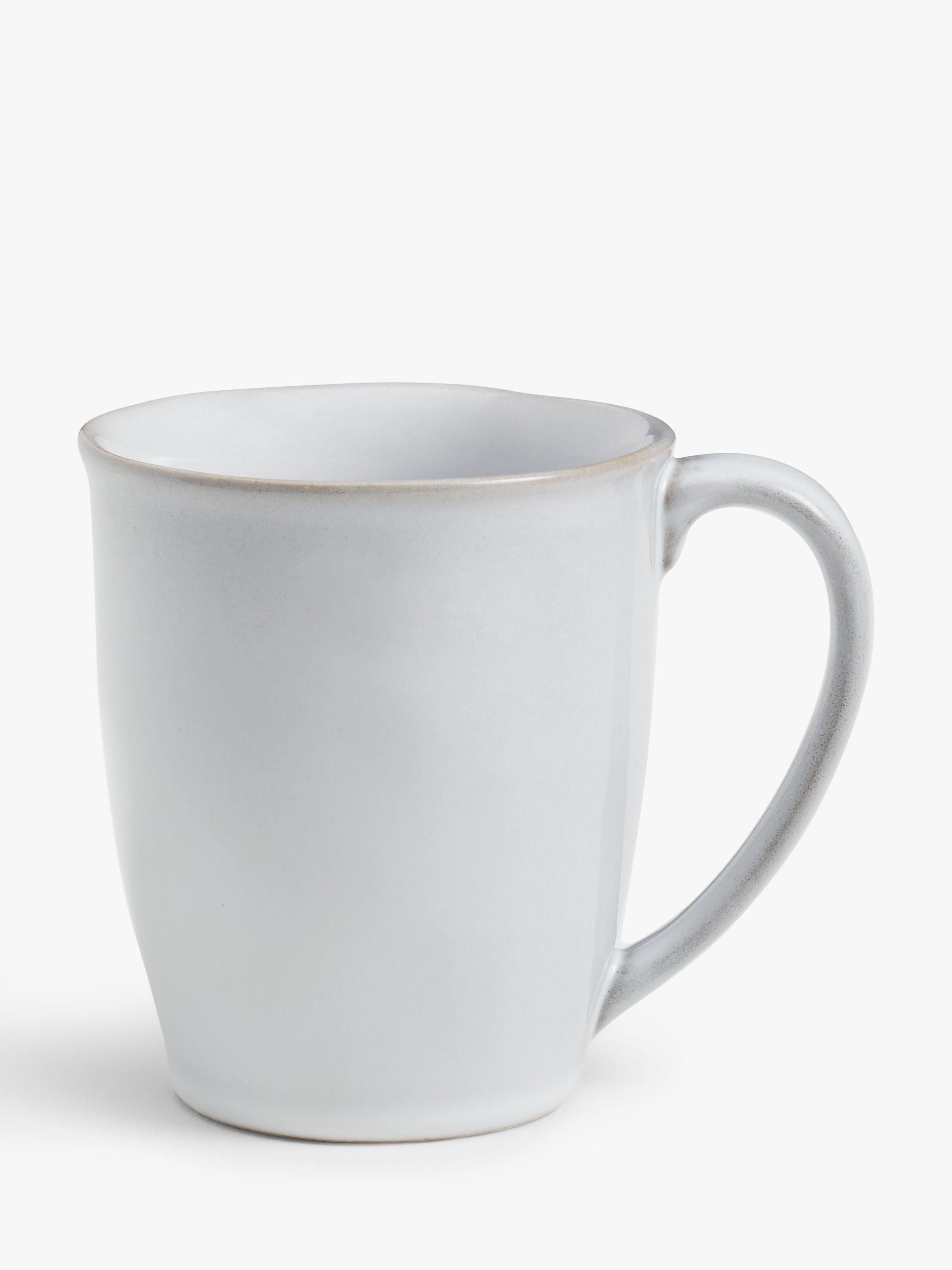Nosse Ceramics Smooth Stoneware Mug, 330ml, Grey