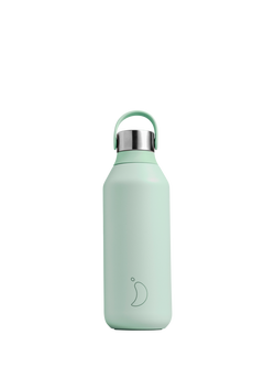 Chilly's Series 2 Insulated Leak-Proof Drinks Bottle, 500ml, Lichen