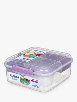 Sistema To-Go Bento Cube Lunch Box, 1.25L, Assorted - view 2, Assorted