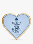 Charbonnel et Walker Mini Heart Gift Box Sea Salt Caramel Chocolate Truffles, 36g