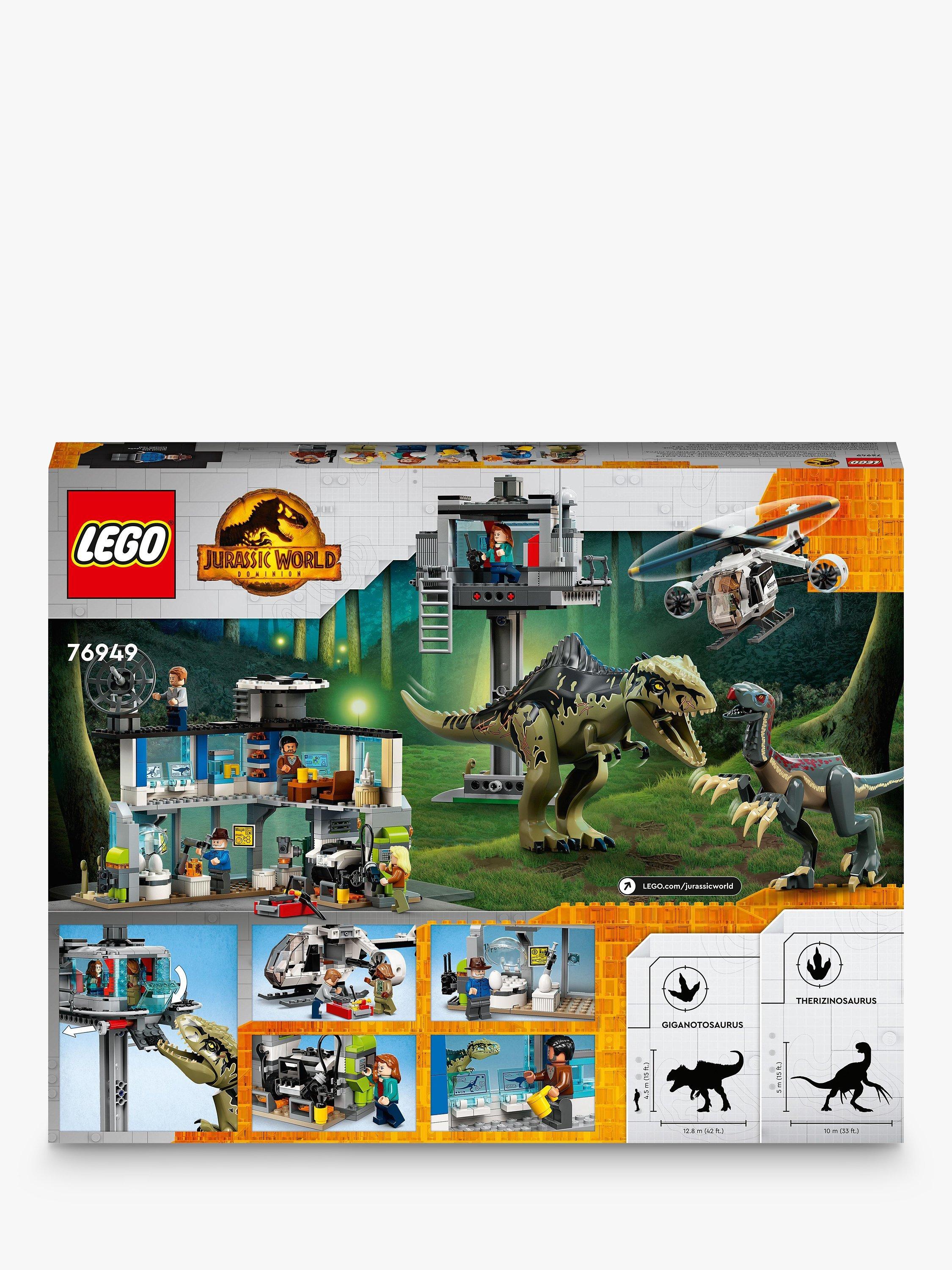 LEGO 76949 Gigantosaurus & Therizinosaurus Jurassic World NEW SEALED Good condit 2024