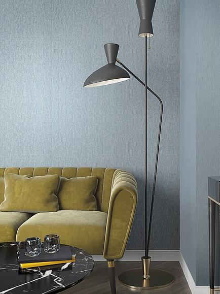 Galerie Textures Book Vinyl Wallpaper, 32267 - view 2, Blue 32267