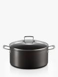 Le Creuset Toughened Non-Stick Deep Casserole & Glass Lid, 28cm