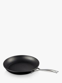 Le Creuset Toughened Non-Stick Deep Frying Pan, 24cm, Black
